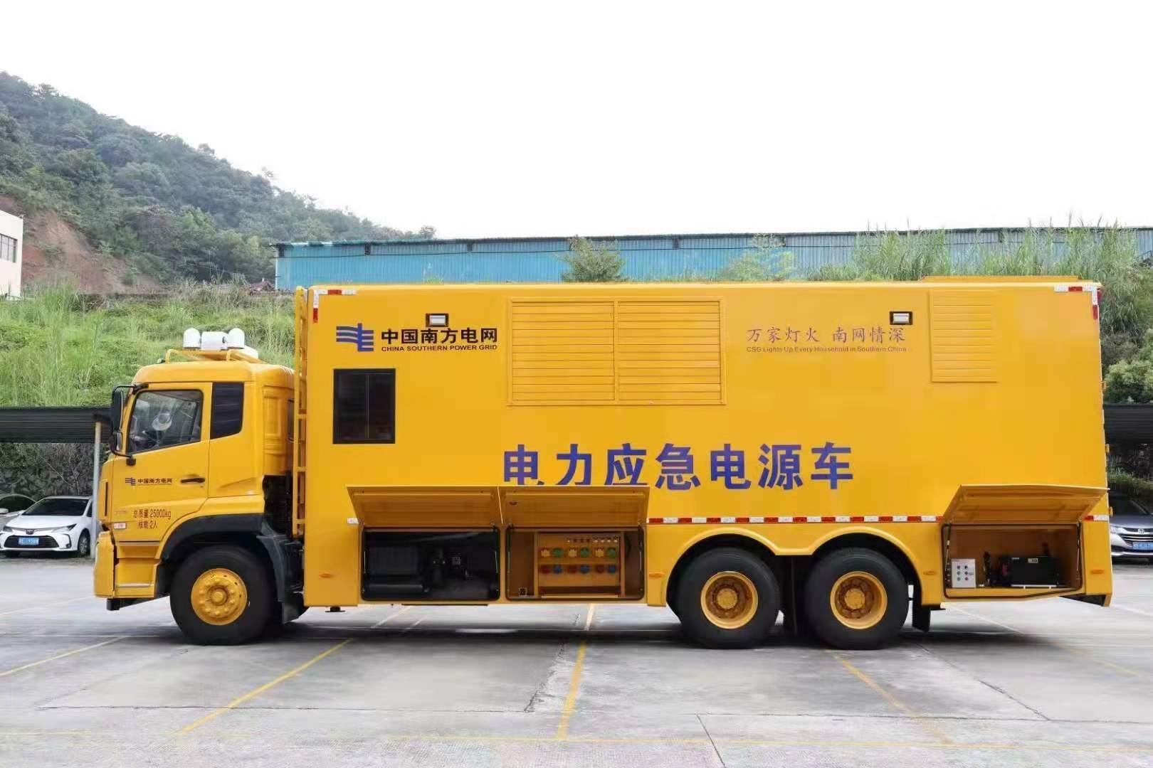 隆德安康大型柴油发电机发电车UPS电源出租租赁